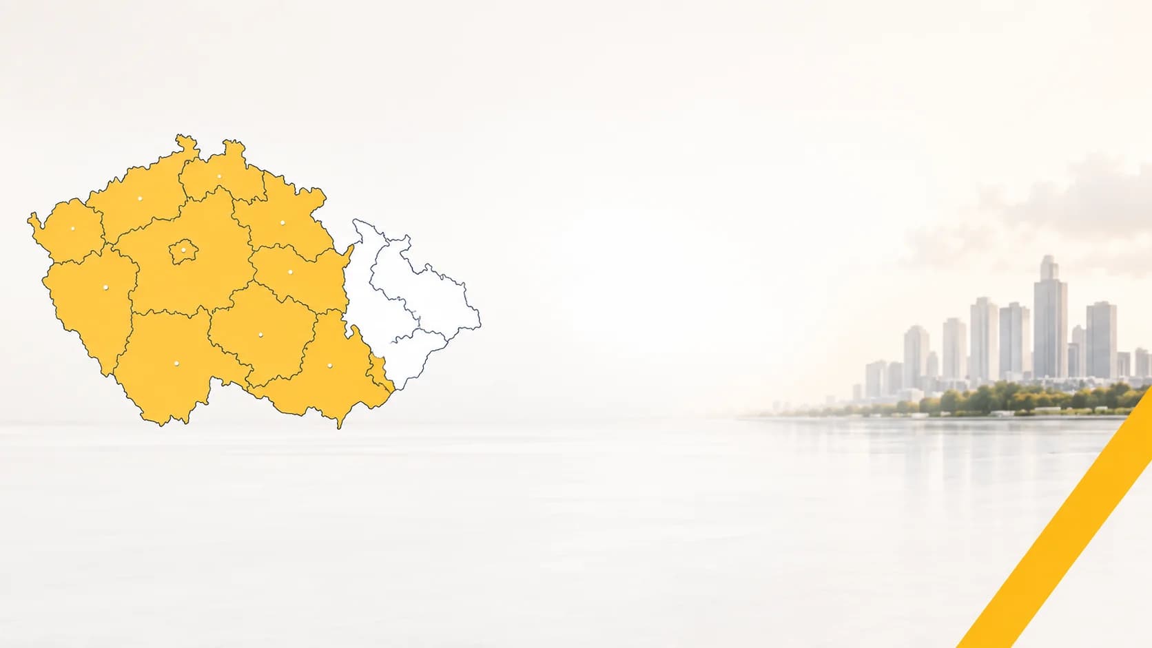 Mapa obsluhovaných oblastí výkupu vozidel
